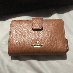 Coach leather wallet